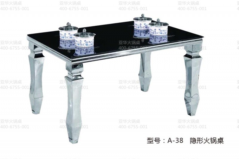 035-Y玻璃火锅桌