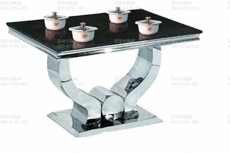 036-Y玻璃火锅桌