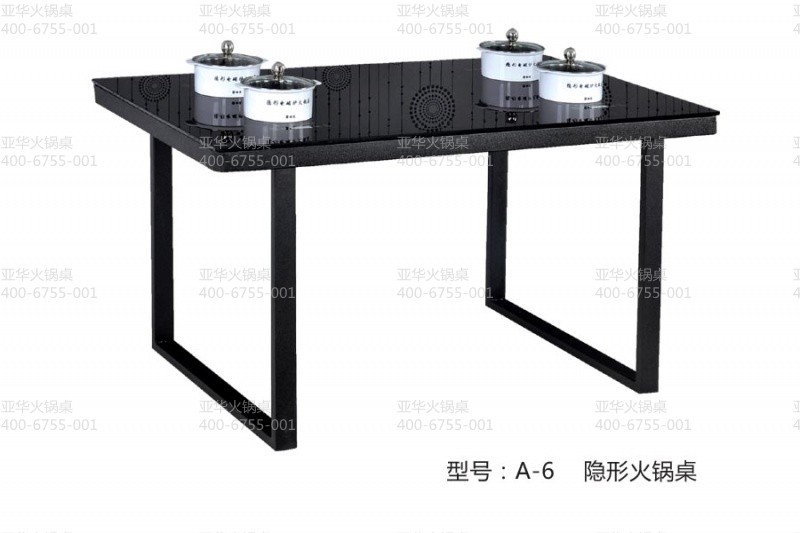040-Y玻璃火锅桌