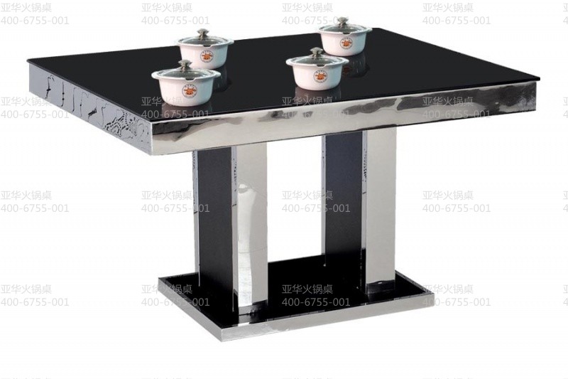 011-Y金属火锅桌